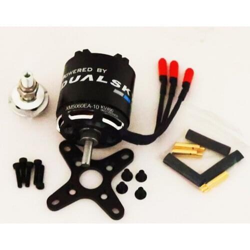 DUALSKY XM5060EA V3 550KV 490KV 400KV 5-6s brushless RC motor for 90E fixed wing motor