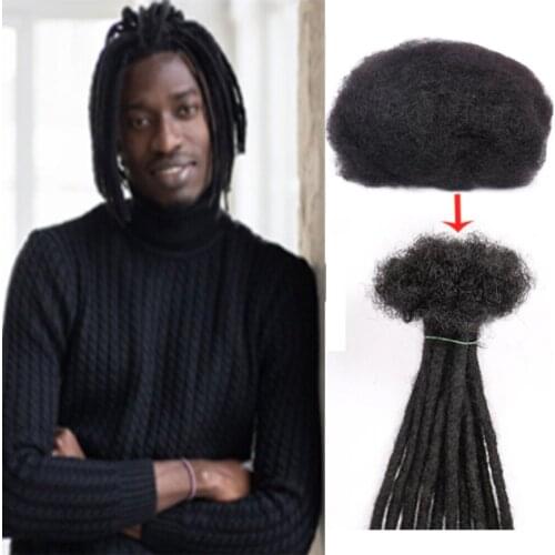 Afro kinky Curly Wave Human Hair Bulk Brazilian Remy Hair for Braiding Dreadlocks Natural Color Braids Hair 50g/pc No Weft