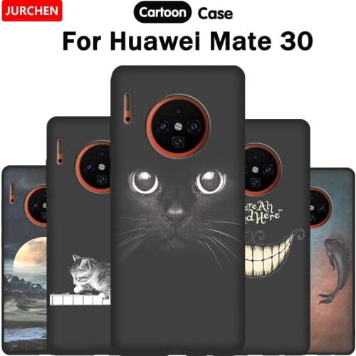 EiiMoo Phone Case For Huawei Mate 30 2019 Cover Cartoon Cute Print TPU Soft Back Cover For Huawei Mate 30 Case Silicone Mate30