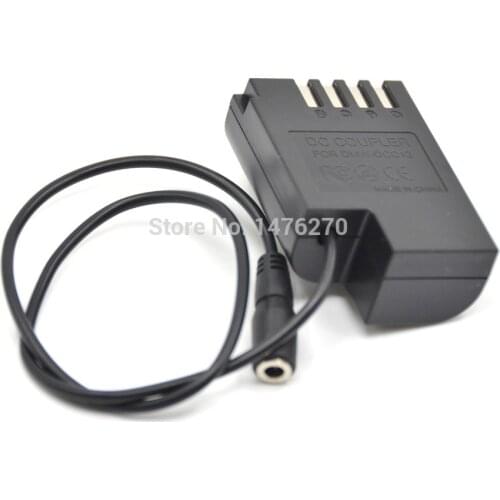 DMW-DCC12 Fully Decoded Coupler DMW-BLF19 BLF19E dummy battery fit power charger for Lumix DMC-GH5s DMC-GH5 DMC-GH4 GH3 DMC-G9