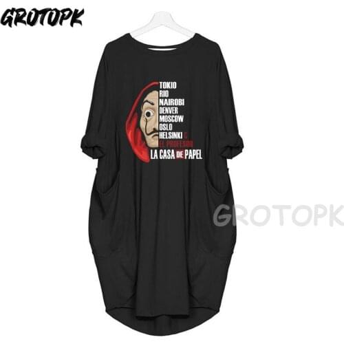 Женские повседневные платья GROTOPK China At AliExpress