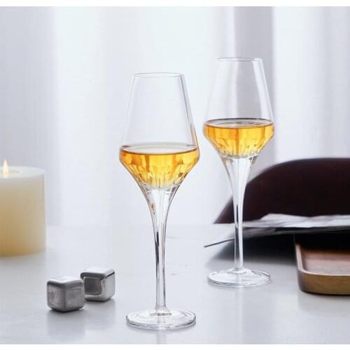 Collection Edition 100-200ml Crystal Goblet Handmade Art Whiskey Brandy Cup Professional Red Wine Tasting Smelling Wine Glass