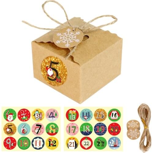 Candy box christmas cheap kraft boxes Christmas packaging Christmas bags wholesale Food packaging box to carry Packaging small