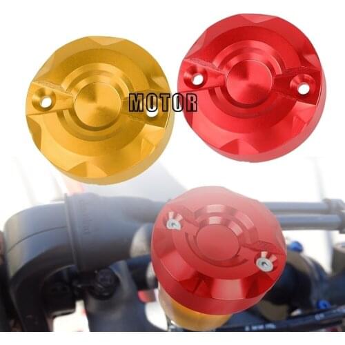 Motorcycles Front Brake Reservoir Fluid Cover Cap for Ducati MULTISTRADA 1200 S Pikes Peak 2013 2014 2016 2017 MULTISTRADA1200