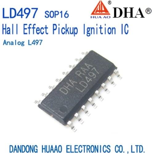 LD497 L497 Automotive Car Hall Effect Pickup Ignition Control ASIC SOP16
