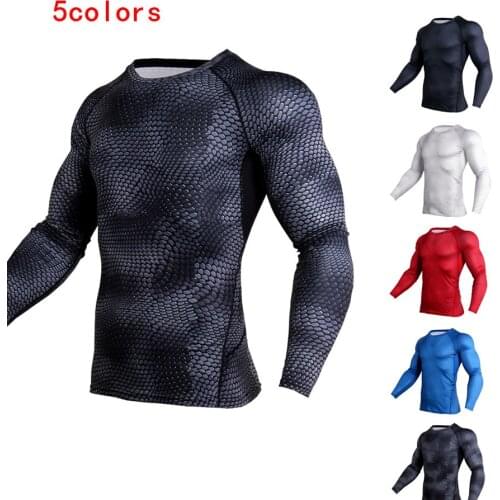 2020 New MMA Compression Rashguard Male T-shirt Leggings Tracksuit Bjj GI Tight Sportswear Running Sportswear Set Gym Sport Suit