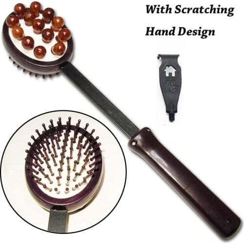 Knocks Back Massager Rod Meridian Fitness Body Hammer Stick Health Silicone Gua Sha Scraping Massage Therapy Health Care Tool