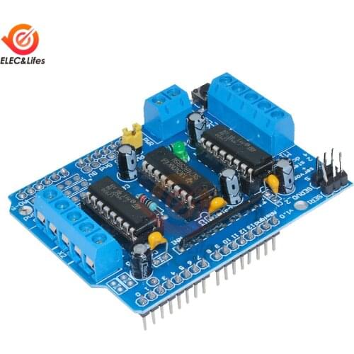 L293D DC Motor Control Shield Drive Expansion Board Module 4 Channel motor driver Board For Arduino