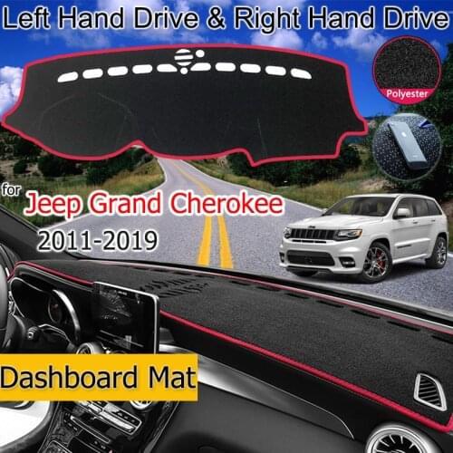 For Jeep Grand Cherokee WK2 2011-2019 Anti-Slip Mat Dashboard Cover Dashmat Accessories Cape