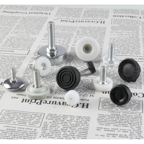 Furniture Foot Pad Adjustable Foot Cup Adjusting Hardware Screw Shelf Foot Mat Cabinet Foot Pad