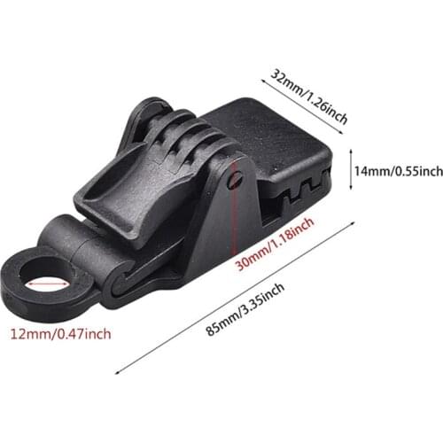 50LC 6x Heavy Duty Lock Grip Thumb Screw Strong Lock Grip Tent Clamps Tarps Outdoor Camping Caravan Canopies Swimming Pool