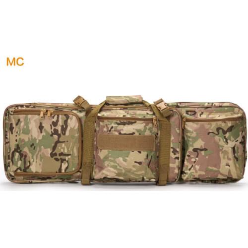 85CM Tactical Heavy Slip Carrying Dual Molle Rifle Case Gun Bag for M4, Hunting Airsoft Military Shoulder Pouch Fishing Backpack