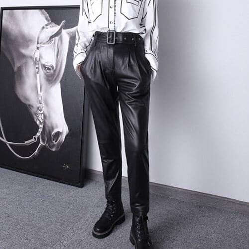 Tao ting li na Women's High Waist Pants