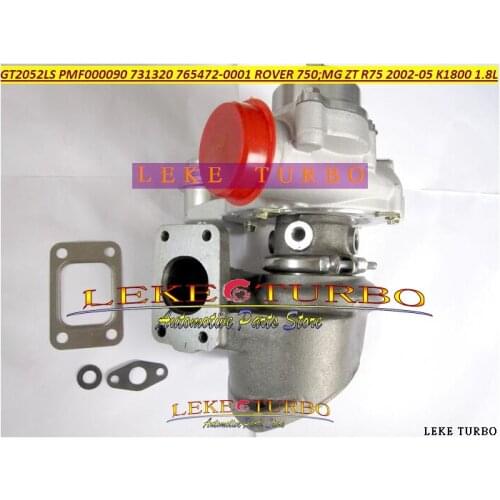 Free Ship GT2052LS 731320 765472 731320-5001S 765472-5002S Turbo Turbocharger For AUSTIN ROVER 75 MG ZT R75 02- K1800 18KAG 1.8L