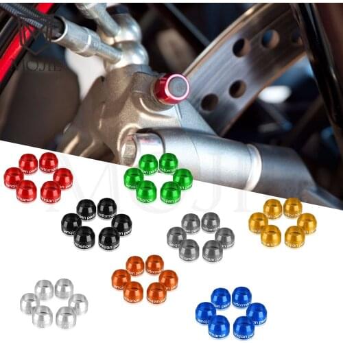 Motorcycle Universal Billet Bleed Valve Cover Kit For Benelli Jinpeng 502 TRK502/X 2018-2020 2019 Tre-K 899 1130 TRK 502