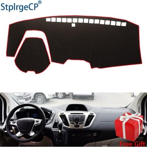 For Ford Tourneo Custom 2016 2017 dashboard mat Protective pad Shade Cushion Pad interior sticker car styling accessories