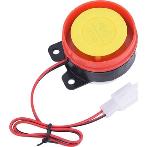 1PC Car ATV Motorcycle Truck Bicycle Loud Horn Klaxon 125db 12V Electric Universal