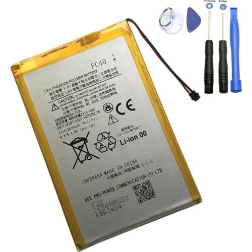 FC40 2315mAh Phone Battery For Motorola Moto G 3rd G3 XT1540 XT1541 XT1543 XT1548 XT1550 XT1557 Battery Replacement with tools