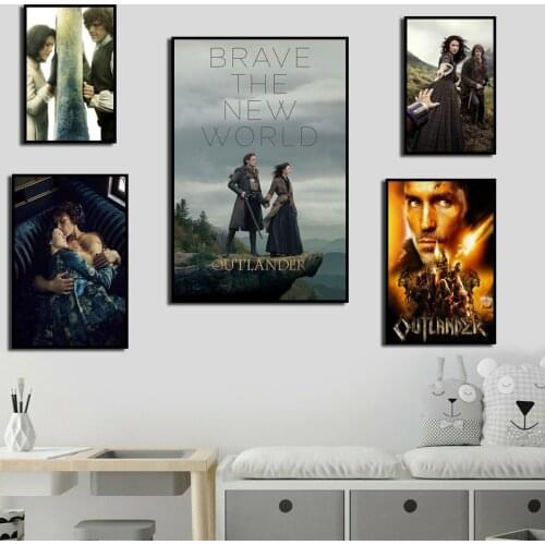 5D DIY Diamond Painting Outlander TV Series Performance Movie Character Rhinestones Cross Stitch Mosaic Home Decor Kids Gift