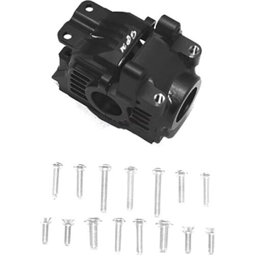 Aluminum Alloy Rear Wave Box Gearbox Set for TRAXXAS RUSTLER 4X4 VXL 67076-4 XO-01 RC Model Car Accessories