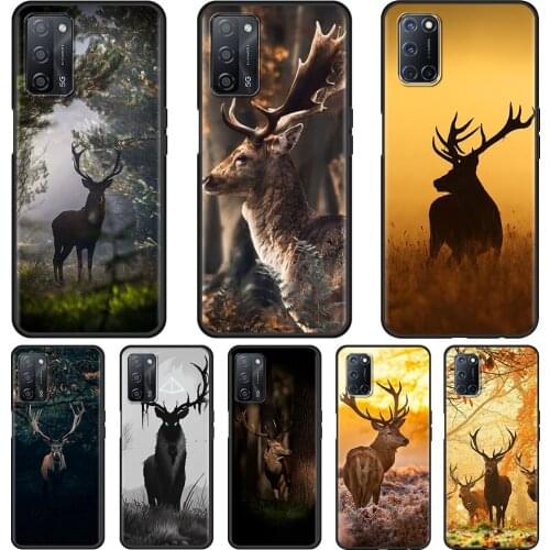 Deer Hunting Camo Cell Phone Case for Oppo A53 A9 2020 A52 A93 Find X2 Lite X3 Reno 3 4 Pro 5G Ace A55 A94 A74 Cases Cover