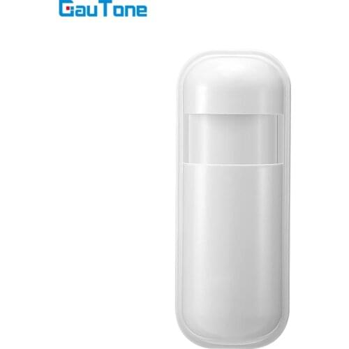 GauTone PIR Motion Sensor Detector 433MHz eV1527 for Home Alarm System Wireless Infrared Motion Detector