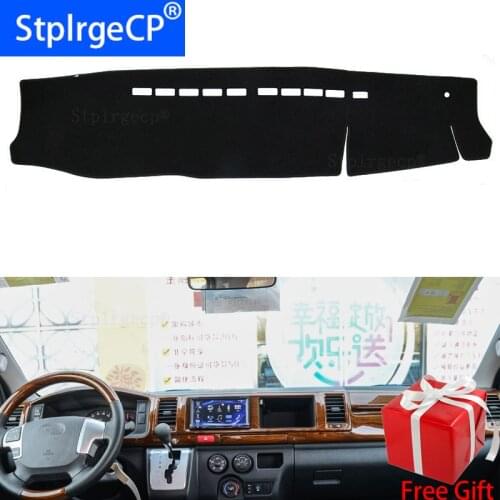 For Toyota HiAce Commuter RegiusAce Ventury Mazda Bongo H200 dashboard mat Protective pad Shade Cushion Pad interior sticker