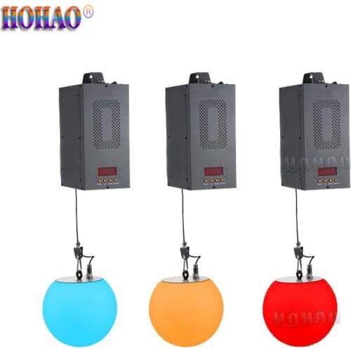 HOHAO Disco DJ NightClub Dmx Colorful RGB Led Lifting Ball Knietic Stage Lighting Hight Quality Hottest Sells FreeShipping