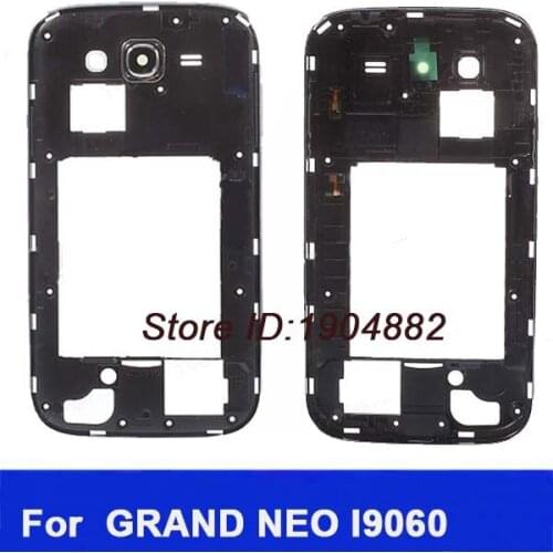 I9060 Middle Bezel Middle Frame For Samsung Galaxy Grand Neo i9060 GT-I9060 DUAL SIM Middle Frame Plate SanErqi