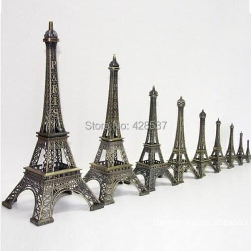 European Creative Gifts Romantic Paris Eiffel Tower Home Decoration Desk Ornaments Artwork Souvenirs Crafts Jewelry Accessory