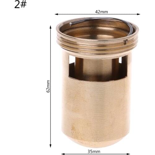Brass Floor Drain Deodorant Valve Odor-resistant Drain Core Bathroom Accessories Drop Ship