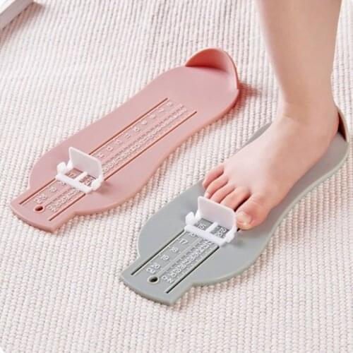 3 Colors Baby Foot Ruler Kids Foot Length Measuring device child shoes calculator for chikdren Infant Shoes Fittings Gauge Tools