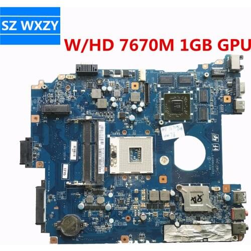 For Sony SVE151 SVE1512 Laptop Motherboard A1876098A DA0HK5MB6F0 HD 7670M 1GB HM76 MBX-269 MB 100% Tested Fast Ship