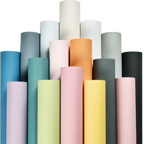 Matte White Home Decorative Films Waterproof Wall Stickers pvc Self Adhesive Wallpaper Living Room Kitchen Doors Stickers