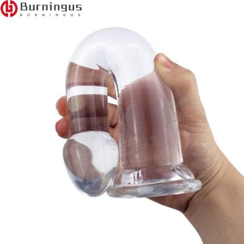 Jelly Penis Soft Dildo with Strong Suction Cup Anal Plug Adult Products Butt Plug G-spot Vagina Stimulator Sex Toys for Couple