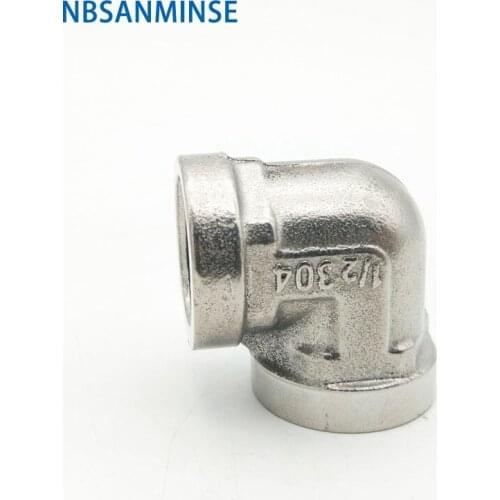 NBSANMINSE 1PC CLF / CLFM Stainless Steel 304 Stainless Steel Pipe Fitting Air Compressor Parts G 1/2 Thread High Quality