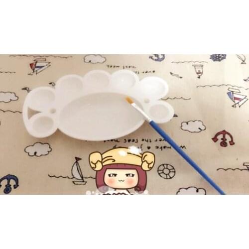 Crab palette,Paint palette Propylene pigment palette manicure painting foot painting palette