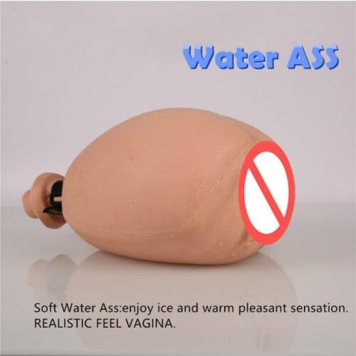 Flesh solo Ass Water flooding become bigger New Warm Water Filled Personal Satisfaction Device Sex product for man