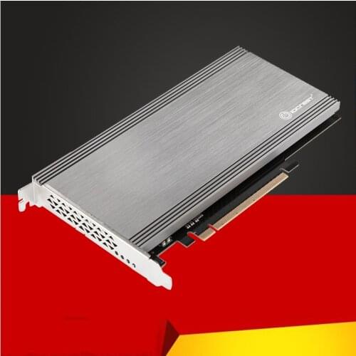 QINDIAN Add On Cards PCIE to M2 Adapter M.2 SSD PCIE Adapter M.2 to PCIE x16 Adapter NVME PCI Express M Key for 2230-2280 M2 SSD