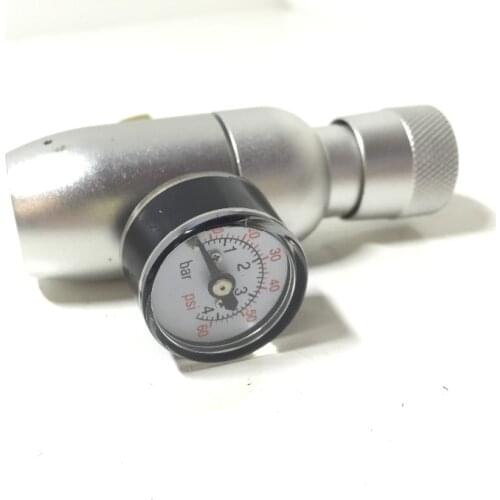 CO2 Keg Regulator With Gauge 60PSI Homebrew CO2 Injector Premium Regulated