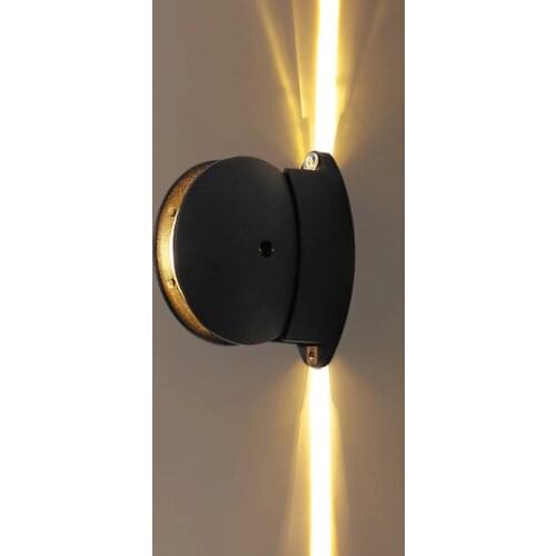 LED outdoor waterproof wall lamp balcony aisle staircase light effect wall lamp outdoor outdoor garden courtyard wall light