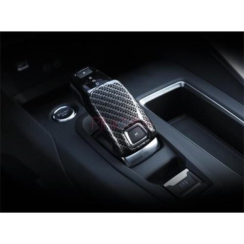 Accessories For Peugeot 5008 3008 GT 2017 2018 Gear Shift Decoration Knob Molding Cover Kit Trim Car Styling