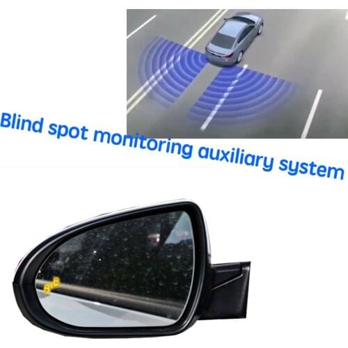 Car BSD BSM BSA Blind Area Spot Warning Drive Mirror Rear Radar Detection System For Hyundai Elantra Avante AD 2016~2020