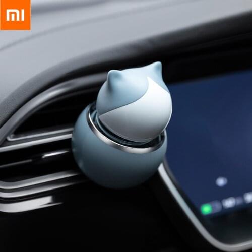 New Xiaomi Mijia 3 life Cat car fragrance with 3pcs Replacement of fragrance tablets Two colors optional