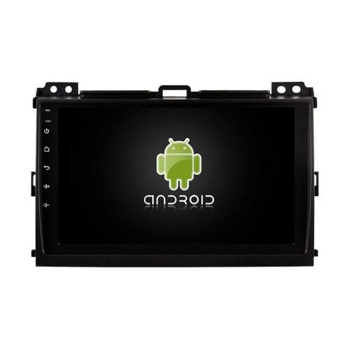 9" Android 9.0 OS Car Multimedia GPS Radio for Toyota Land Cruiser Prado J120 2002-2009 with Greater Viewing Angle IPS Screen