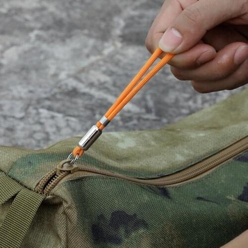 2pcs steel wire keychain anti-oxidation adjustable wear-resistant carabiner jewelry lanyard outdoor multifunctional gadget