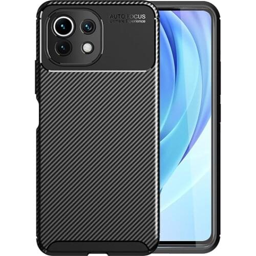 For Cover Xiaomi Mi 11 Lite Case For Mi 11 Lite Capas Back Armor Shockproof Soft Bumper Phone Cover For Mi 11 Lite 11i Fundas