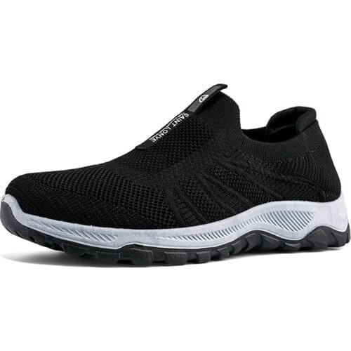 Cheap Hiking Shoes Men 2021 Summer Black Grey Mens Shoes Sneakers Outdoor Casual Shoes