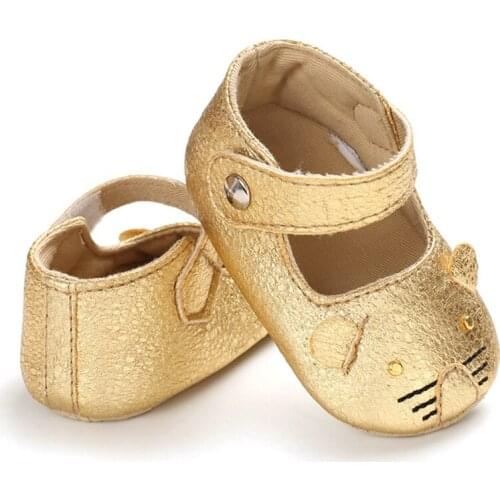 Breathable Baby Shoes Cartoon Cat Anti-Slip Sapatinho Bebe Soft Soled Girl Clothes First Walkers Toddler Girl Shoes Sapato Bebe