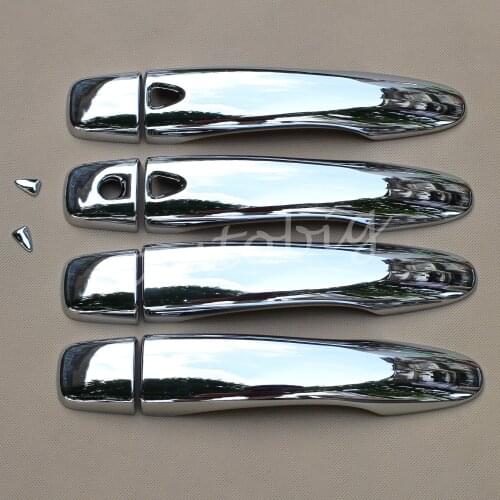 Keyless Door Handle Cover For Nissan Qashqai J11 Rogue Sport 2014-2020 Chrome Molding Accessories Trims